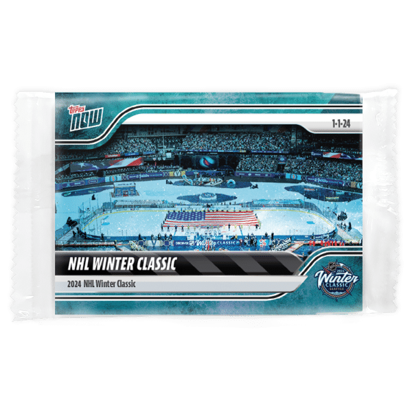 2023-24 TOPPS NOW /10 Blue Ice Parallel  #76- NHL Winter-Classic (1 of 10)