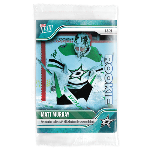 2023-24 TOPPS NOW /10 Blue Ice Parallel  #81- Matthew Murray (1 of 10)