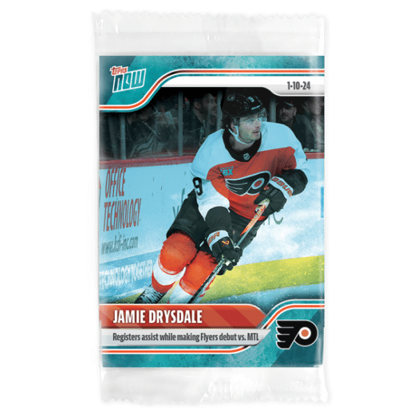 2023-24 TOPPS NOW /10 Blue Ice Parallel  #83- Jamie Drysdale (1 of 10)