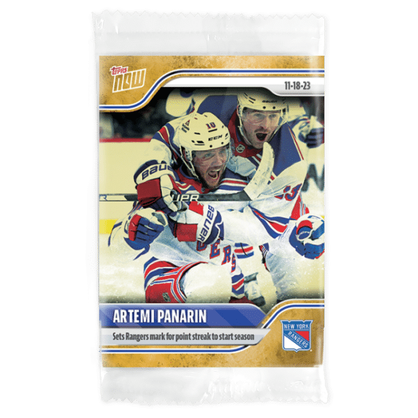 2023-24 TOPPS NOW /1 Gold Ice Parallel  #38- Artemi Panarin (1 of 1)