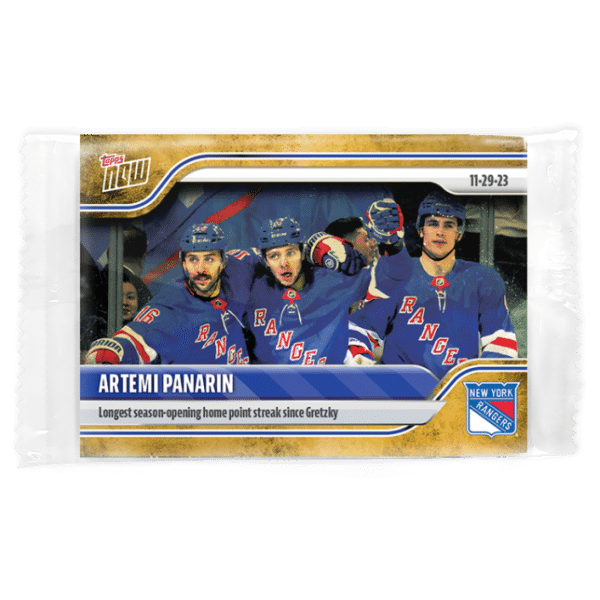 2023-24 TOPPS NOW /1 Gold Ice Parallel  #48- Artemi Panarin 2 (1 of 1)