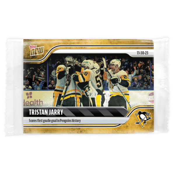 2023-24 TOPPS NOW /1 Gold Ice Parallel  #49- Tristan Jarry (1 of 1)