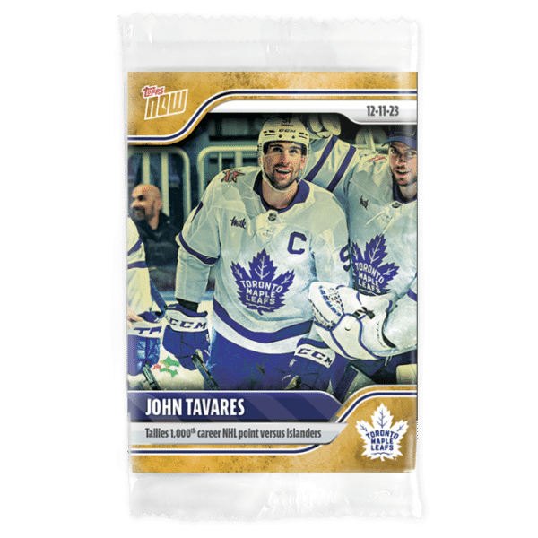 2023-24 TOPPS NOW /1 Gold Ice Parallel  #58- John Tavares (1 of 1)