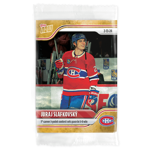 2023-24 TOPPS NOW /1 Gold Ice Parallel  #119- Juraj Slafkovsky (1 of 1)