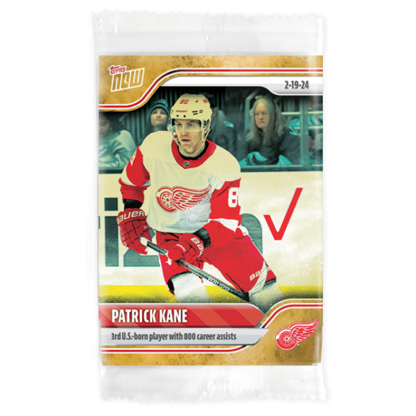 2023-24 TOPPS NOW /1 Gold Ice Parallel  #125- Patrick Kane 3 (1 of 1)