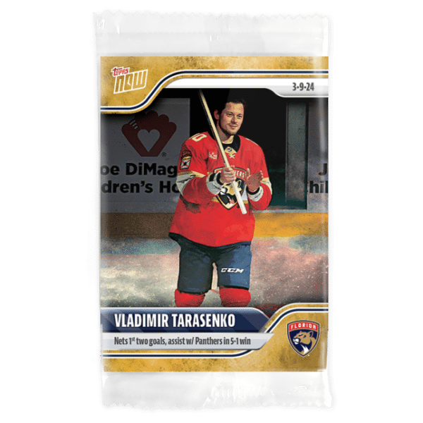 2023-24 TOPPS NOW /1 Gold Ice Parallel  #141- Vladimir Tarasenko (1 of 1)