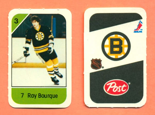 1982 Post Mini Cards #16-Ray Bourque