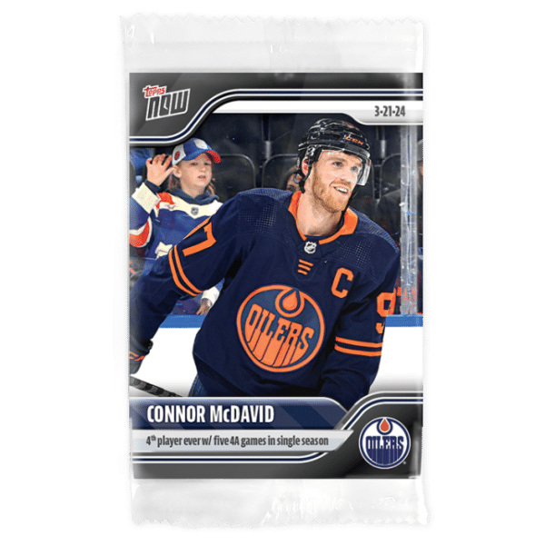 2023-24 TOPPS NOW  #151- Connor McDavid 9 (1 of 300)