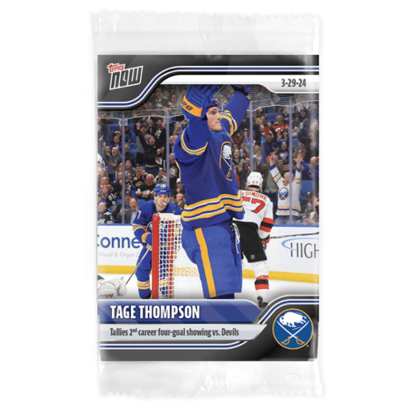 2023-24 TOPPS NOW  #158- Tage Thompson (1 of 163)