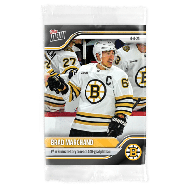 2023-24 TOPPS NOW  #163- Brad Marchand 3 (1 of 238)