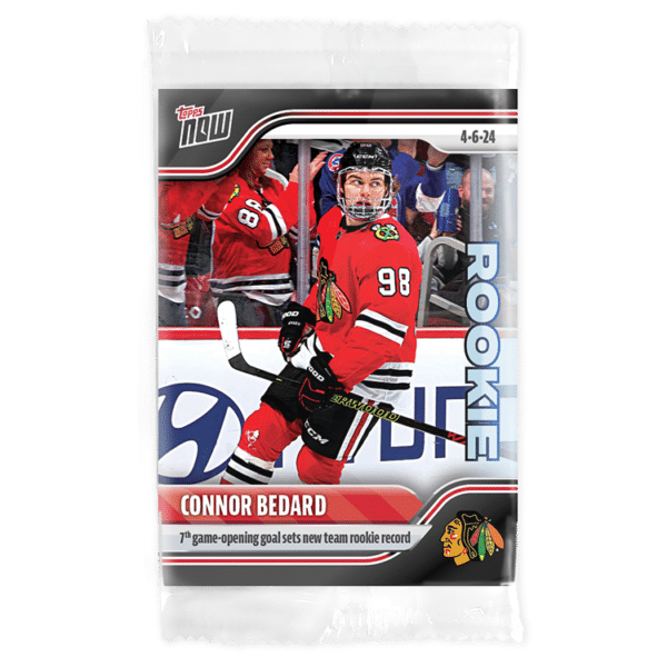 2023-24 TOPPS NOW  #166- Connor Bedard 13 (1 of 6873)