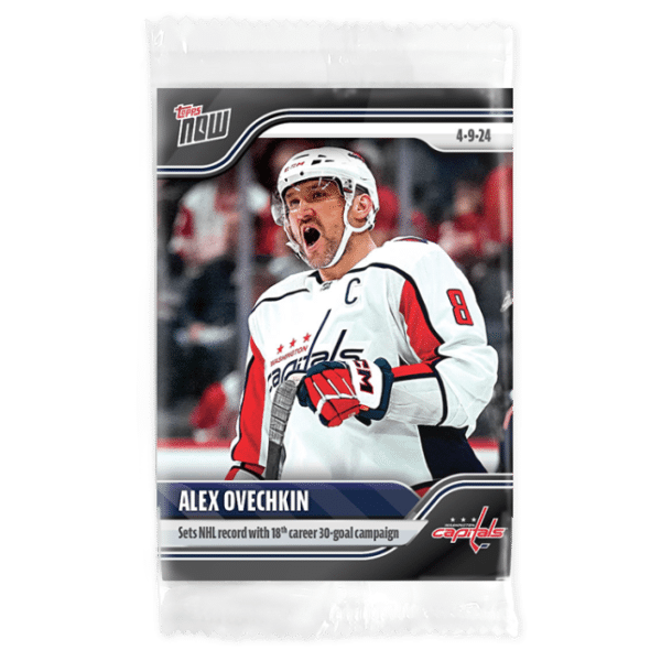 2023-24 TOPPS NOW  #168- Alexander Ovechkin 4 (1 of 448)