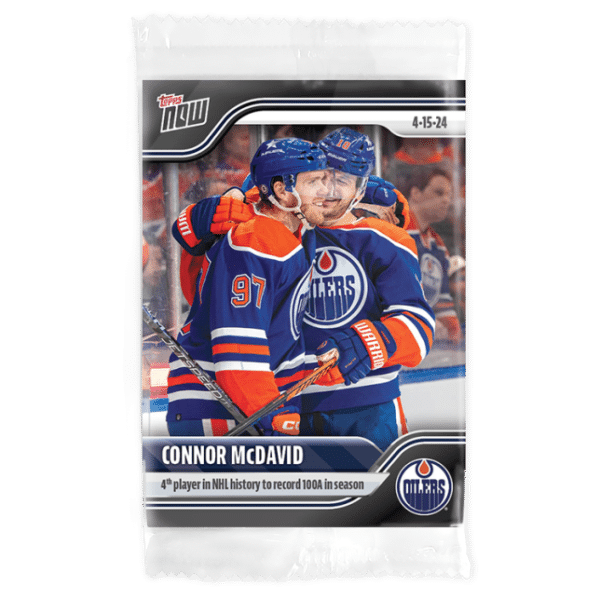 2023-24 TOPPS NOW  #173- Connor McDavid 10 (1 of 424)