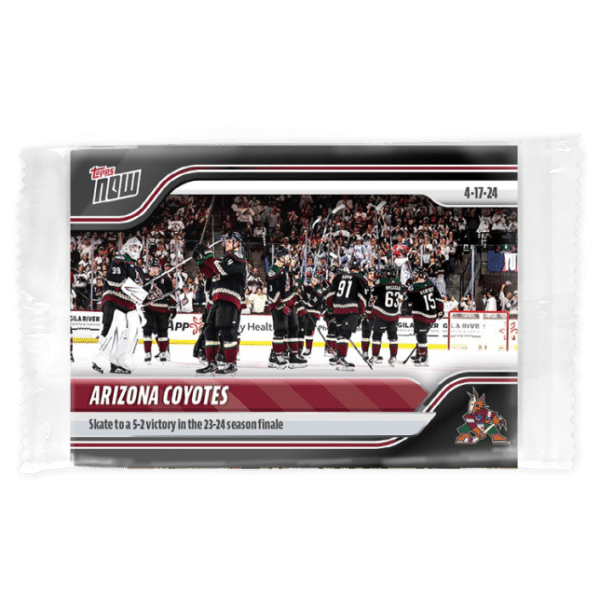 2023-24 TOPPS NOW  #174- Arizona Coyotes (1 of 344)