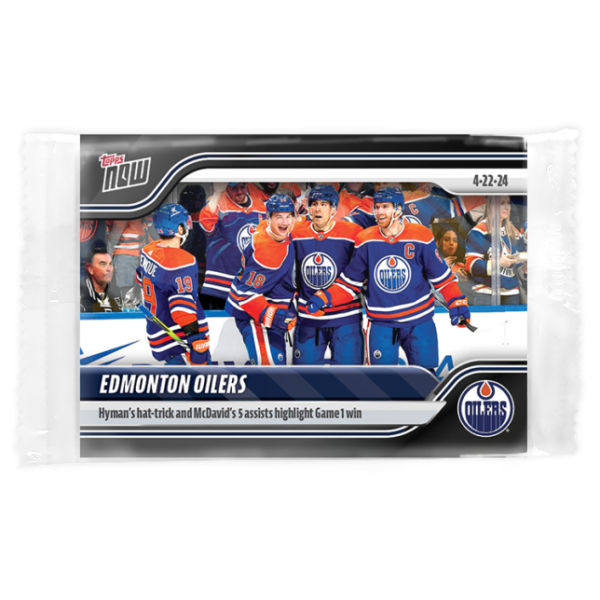 2023-24 TOPPS NOW  #179- Edmonton Oilers 3 (1 of 130)