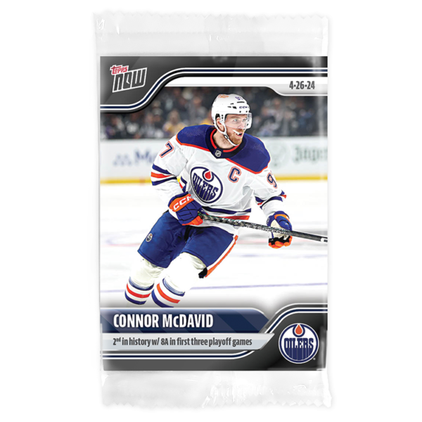 2023-24 TOPPS NOW  #181- Connor McDavid 11 (1 of 222)