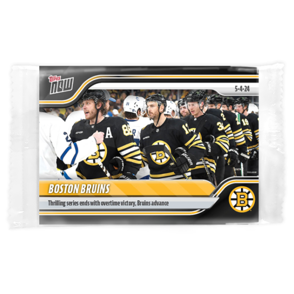 2023-24 TOPPS NOW  #189- Boston Bruins 2 (1 of 114)