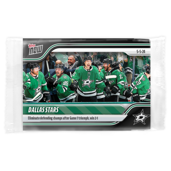 2023-24 TOPPS NOW  #190- Dallas Stars (1 of 144)