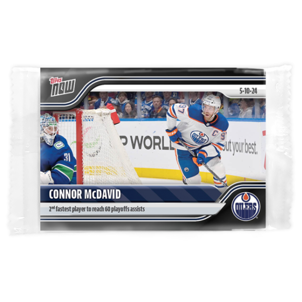 2023-24 TOPPS NOW  #194- Connor McDavid 12 (1 of 306)