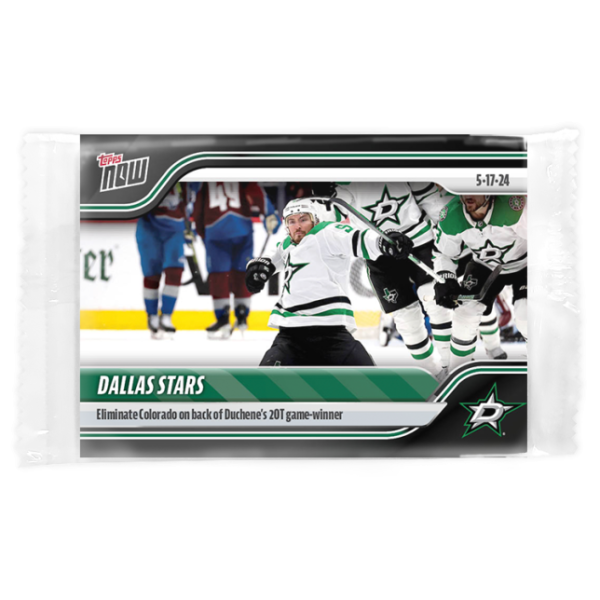 2023-24 TOPPS NOW  #203- Dallas Stars 2 (1 of 198)