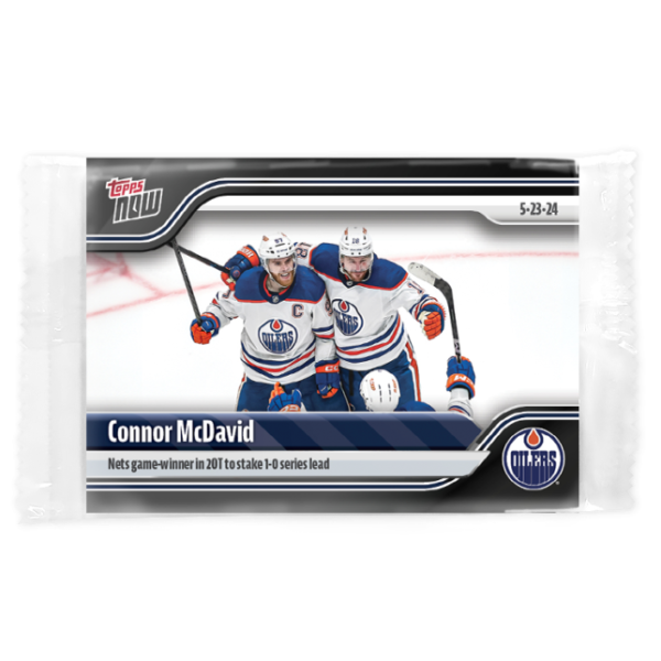 2023-24 TOPPS NOW  #205- Connor McDavid 13 (1 of 276)