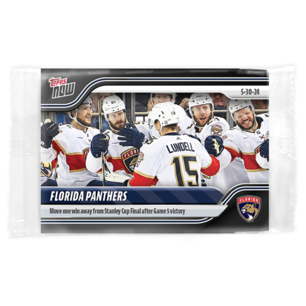 2023-24 TOPPS NOW  #211- Florida Panthers 2 (1 of 89)