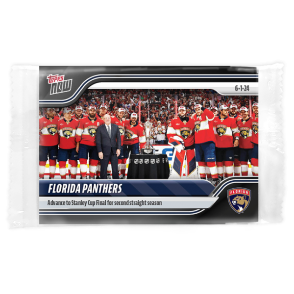 2023-24 TOPPS NOW  #213- Florida Panthers 3 (1 of 124)