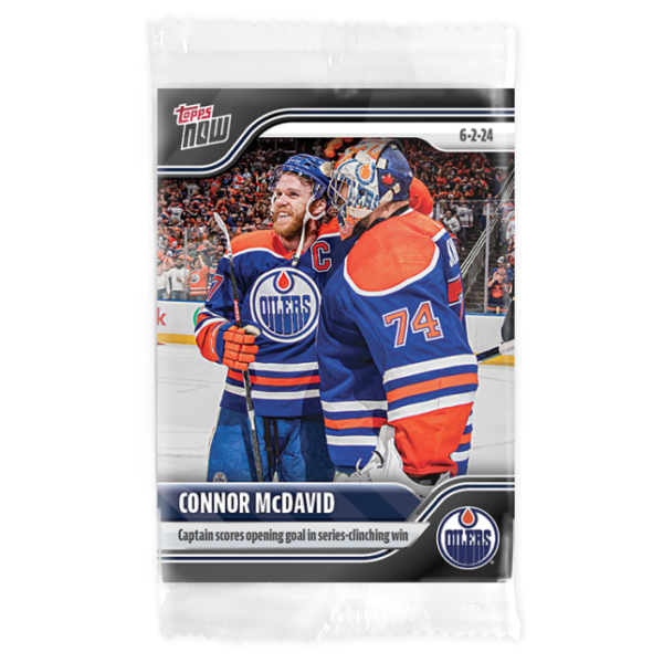 2023-24 TOPPS NOW  #214- Connor McDavid 14 (1 of 249)