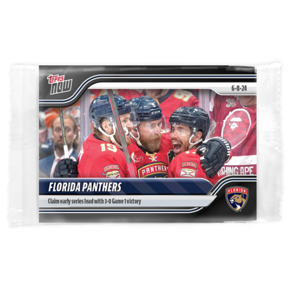 2023-24 TOPPS NOW  #218- Florida Panthers 5 (1 of 83)