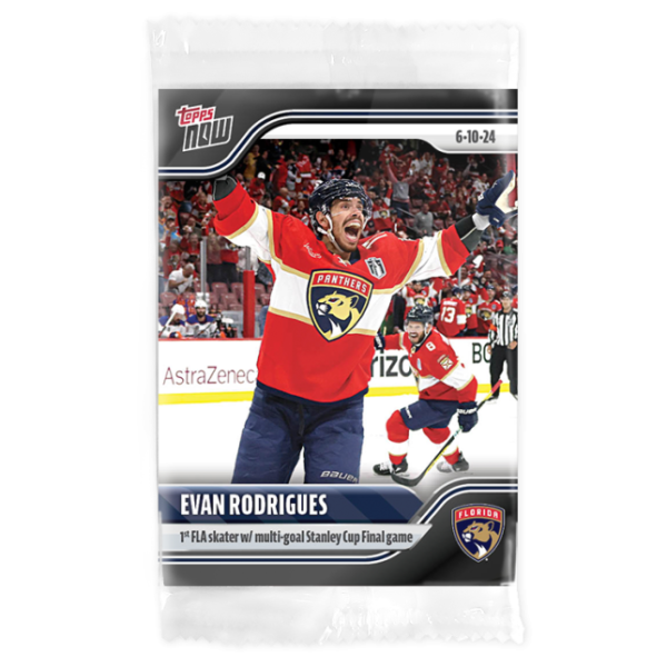 2023-24 TOPPS NOW  #219- Evan Rodrigues (1 of 103)