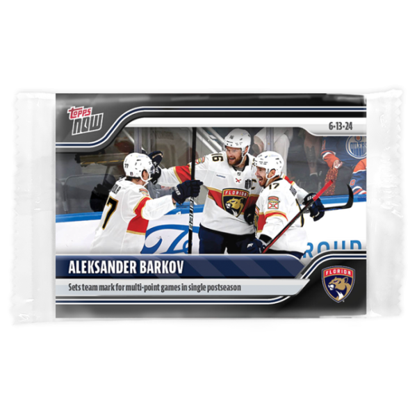 2023-24 TOPPS NOW  #221- Aleksander Barkov 2 (1 of 88)