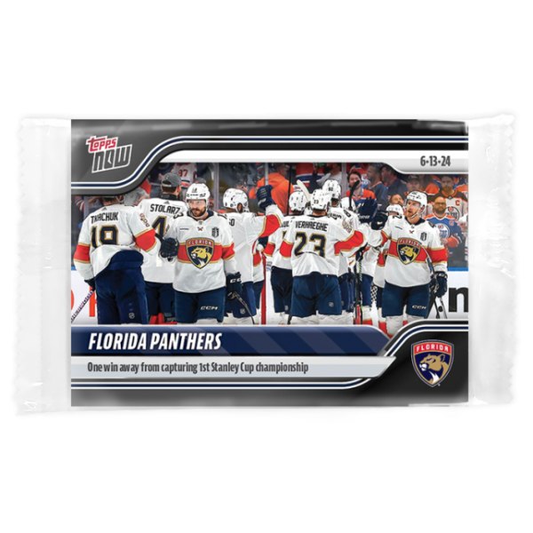 2023-24 TOPPS NOW  #222- Florida Panthers 7 (1 of 83)