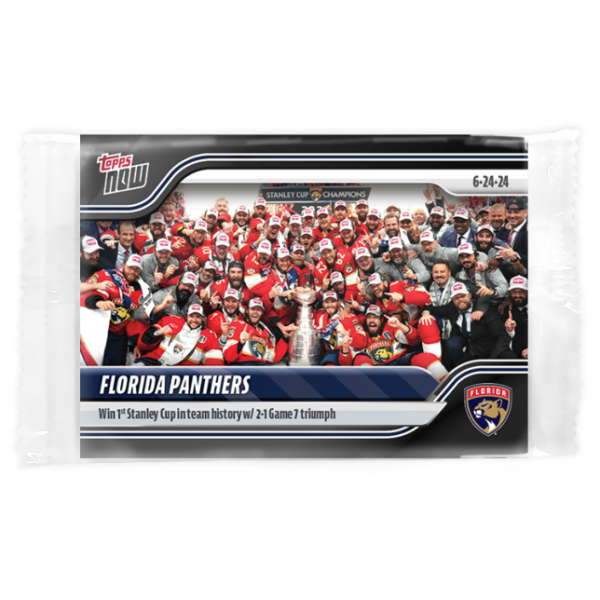 2023-24 TOPPS NOW  #228- Florida Panthers 8 (1 of 1148)