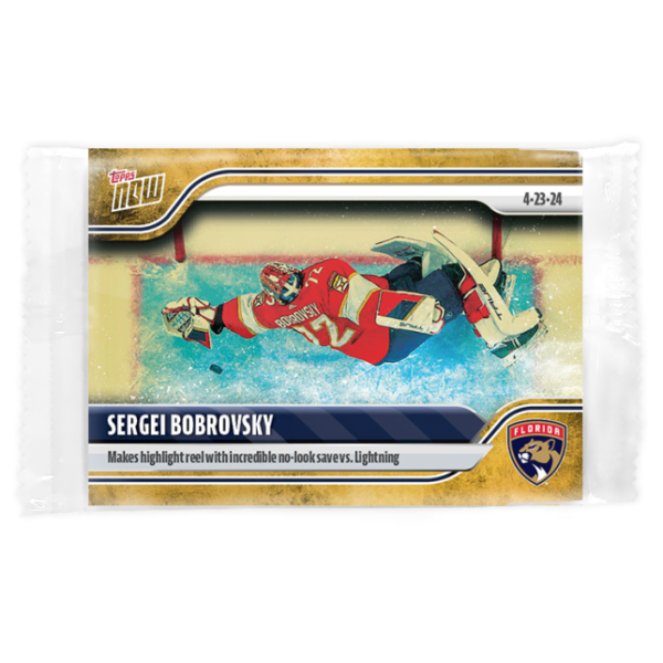 2023-24 TOPPS NOW /1 Gold Ice Parallel  #180- Sergei Bobrovsky (1 of 1)