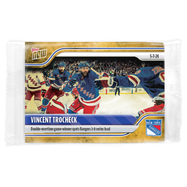 2023-24 TOPPS NOW /1 Gold Ice Parallel  #191- Vincent Trocheck (1 of 1)