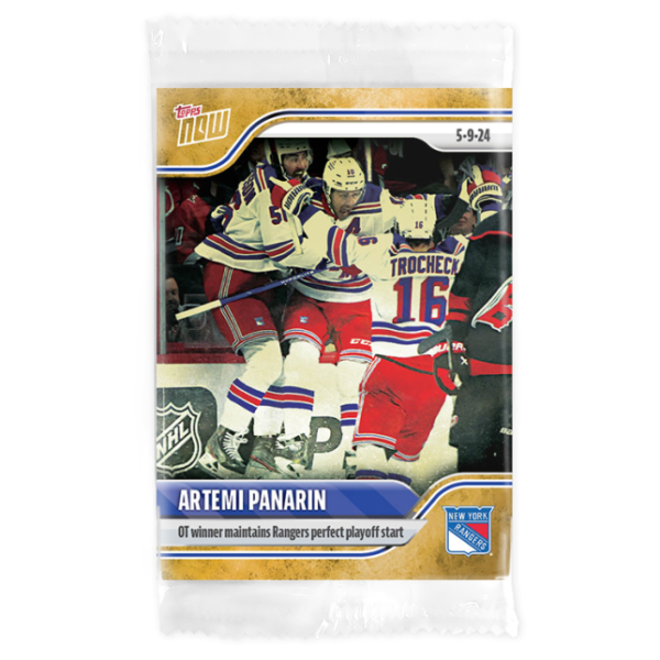 2023-24 TOPPS NOW /1 Gold Ice Parallel  #193- Artemi Panarin 4 (1 of 1)