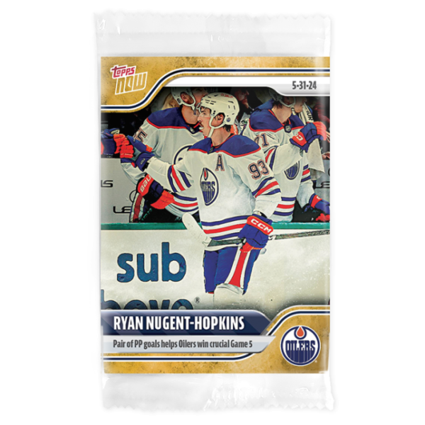 2023-24 TOPPS NOW /1 Gold Ice Parallel  #212- Ryan Nugent-Hopkins  (1 of 1)