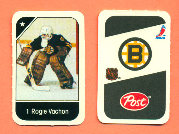 1982 Post Mini Cards #8-Rogatien Vachon