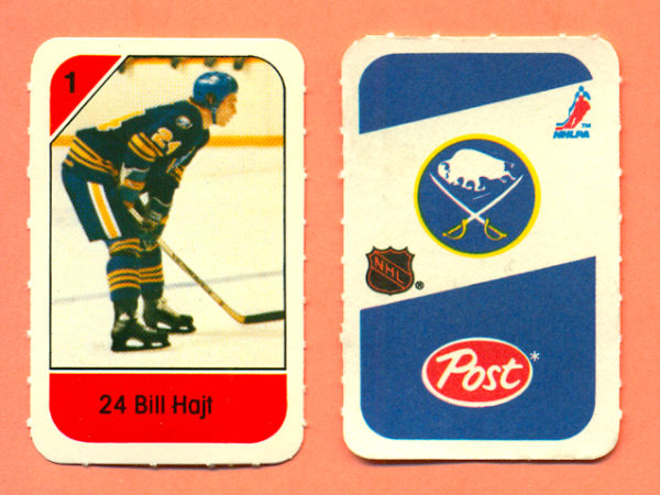 1982 Post Mini Cards #18-Bill Hajt