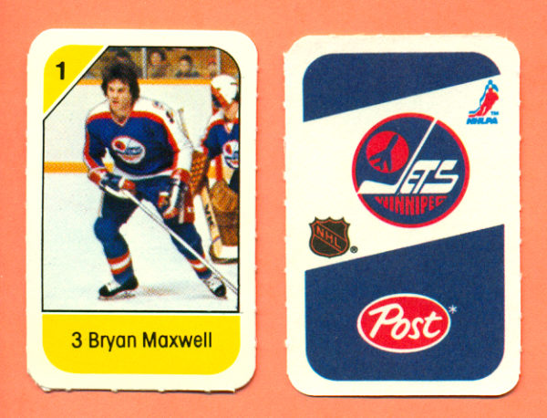 1982 Post Mini Cards #33-Bryan Maxwell