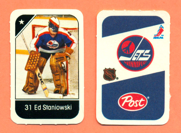 1982 Post Mini Cards #40-Ed Staniowski