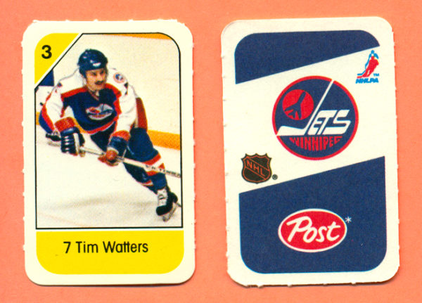 1982 Post Mini Cards #42-Tim Watters