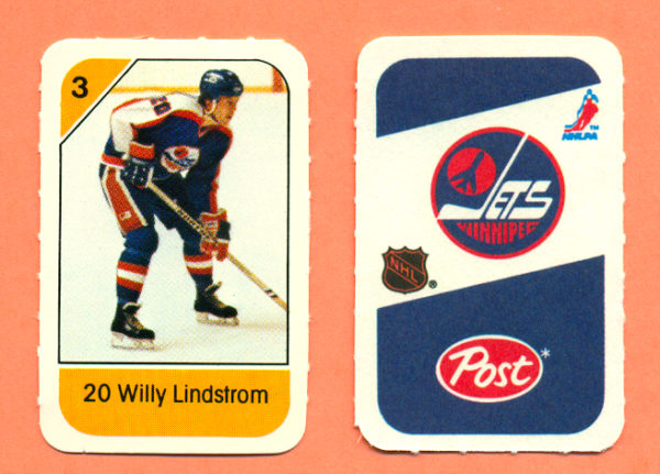 1982 Post Mini Cards #46-Willy Lindstrom