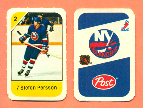 1982 Post Mini Cards #57-Stefan Persson