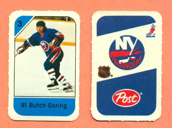 1982 Post Mini Cards #61-Butch Goring