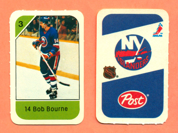 1982 Post Mini Cards #64-Bob Bourne