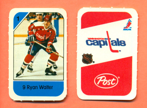 1982 Post Mini Cards #84-Ryan Walter