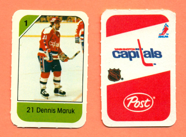 1982 Post Mini Cards #87-Dennis Maruk