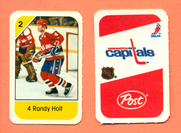 1982 Post Mini Cards #89-Randy Holt