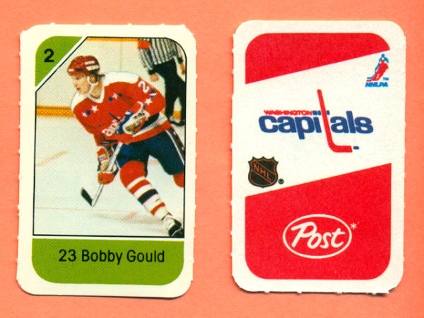 1982 Post Mini Cards #95-Bobby Gould